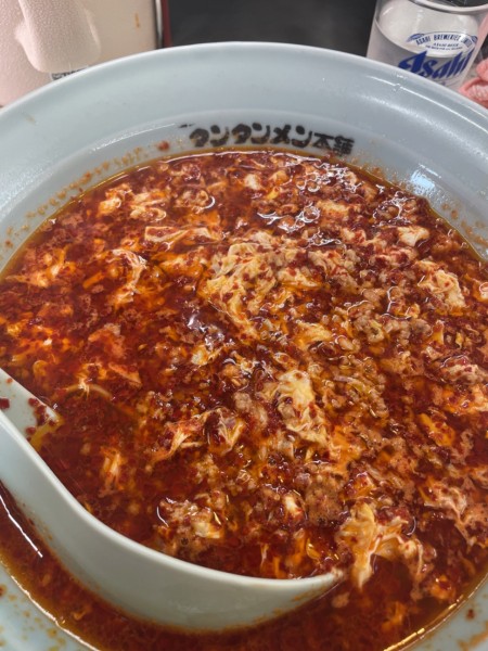 「タンタンメン大辛910円」@元祖ニュータンタンメン本舗 根岸店の写真