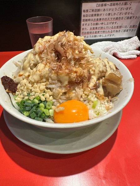 「まぜそば（普通）：980円」@用心棒の写真