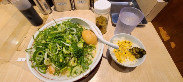「ねきだくラーメン」@替玉千里眼 志木店の写真