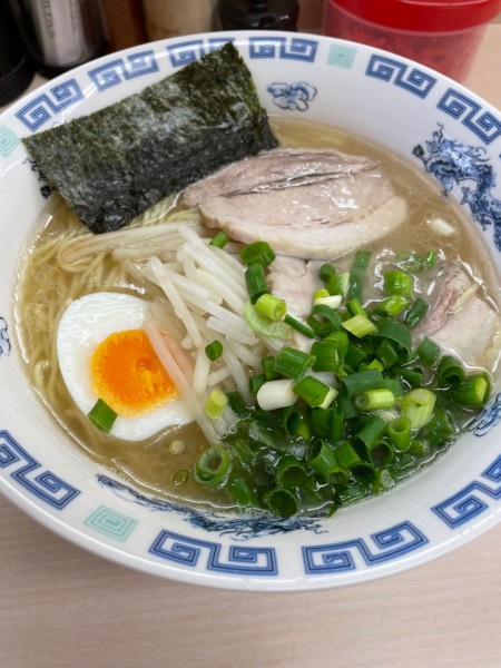 「塩とんこつらーめん」@八作の写真