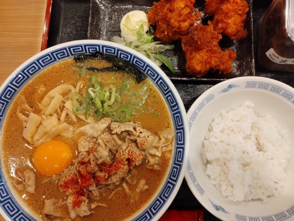 「甘辛豚骨徳島ラーメン（期間限定）」@ラーメン大志軒 利府店の写真