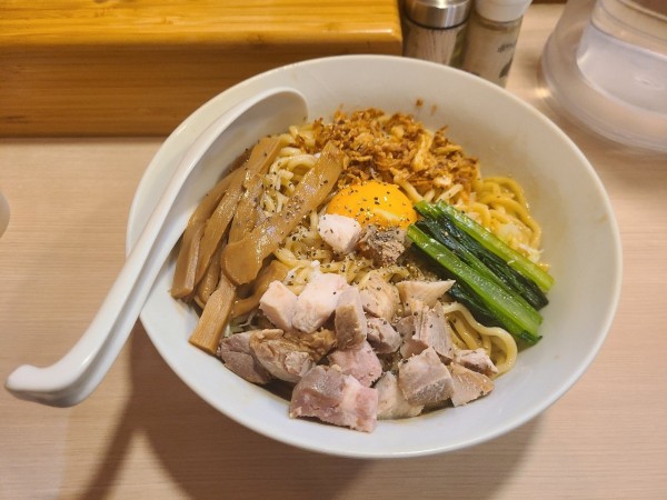 「まぜソバ(大盛り)」@中華ソバ ちゃるめの写真