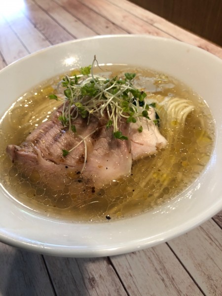 「祖師谷塩そば」@世田谷中華そば 祖師谷七丁目食堂の写真