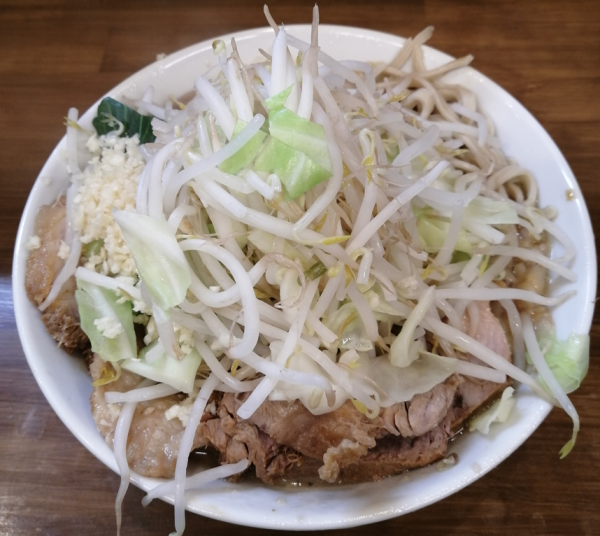 「小豚ラーメン：930円」@ラーメン二郎 前橋千代田町店の写真