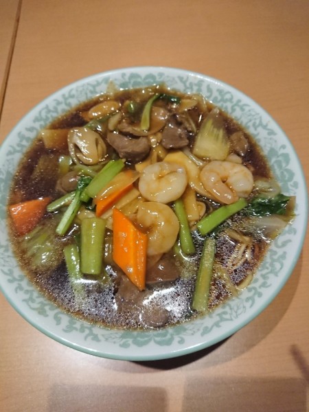 「エビモツソバ」@鴻運楼の写真