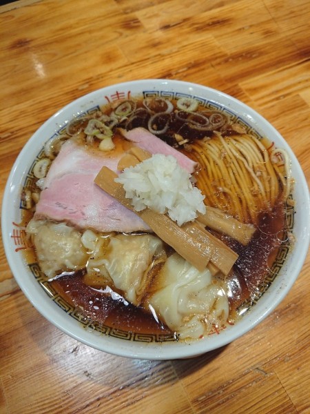 「わんたん中華そば」@世田谷製麺所の写真