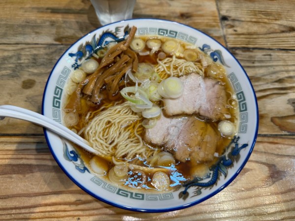 「飛騨高山中華そば 950円」@東京ラーメンショーセレクション「豆天狗」監修『極み麺』の写真