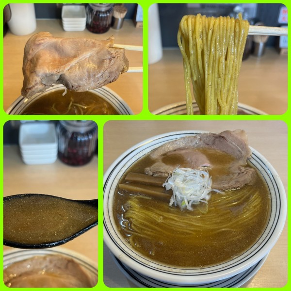 「超煮干しらぁめん¥900+麺大盛り¥100」@煮干しらぁめん 猫トラ亭の写真