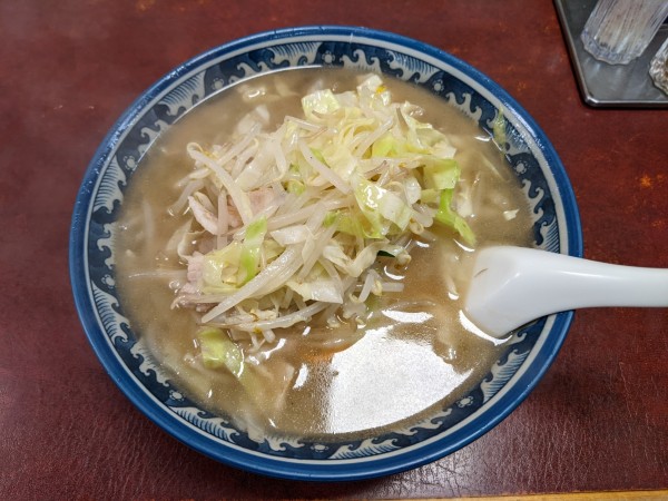 「タンメン：750円」@珍來 五反野駅前店の写真