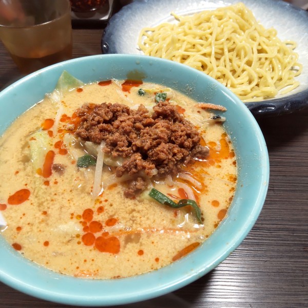 「【期間限定】担々野菜つけ麺（￥1,050）」@ラーメン 仙花の写真