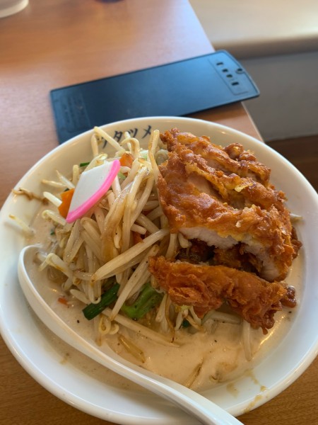 「排骨濃厚タンメン」@極濃湯麺フタツメ 須坂店の写真