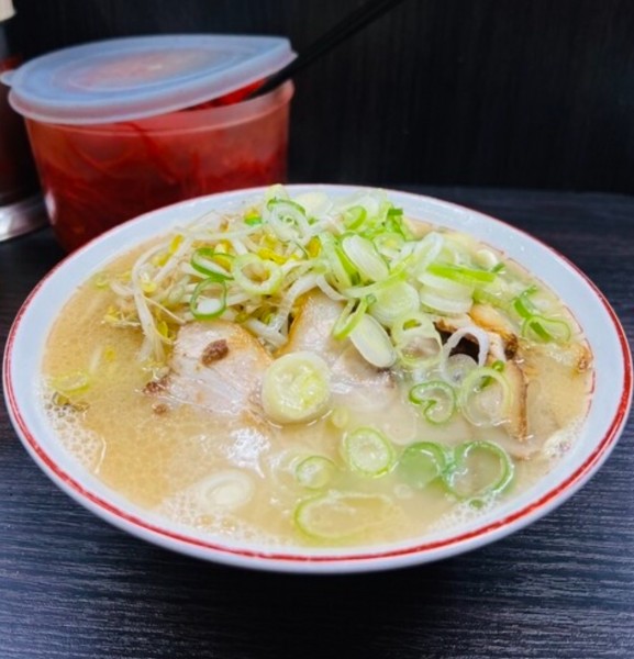 「もやしラーメン」@長浜一番の写真