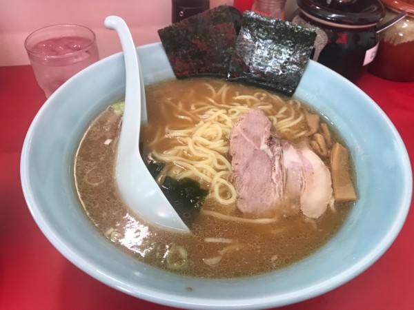 「ラーメン中＋ミニ明太ご飯」@ニューラーメンショップ 扇橋店の写真
