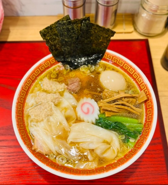 「特製ワンタン麺」@麺創庵 砂田の写真