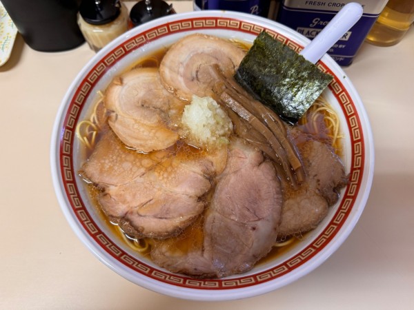 「ミックスチャーシュー麺特大」@タンタンの写真
