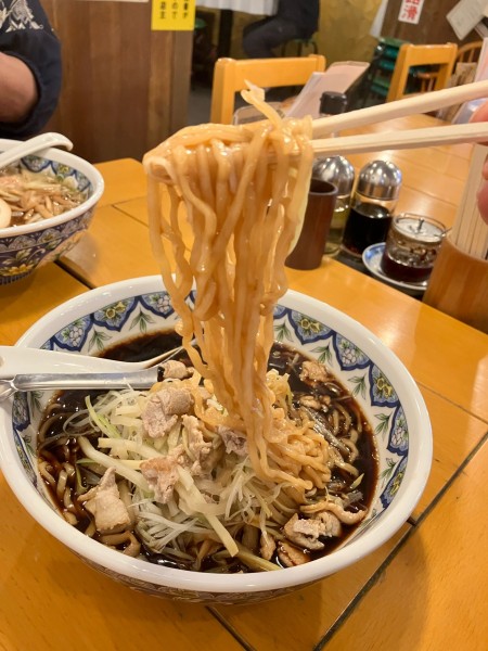 「黒酢ラーメン」@中国ラーメン 揚州商人 キテラタウン調布店の写真
