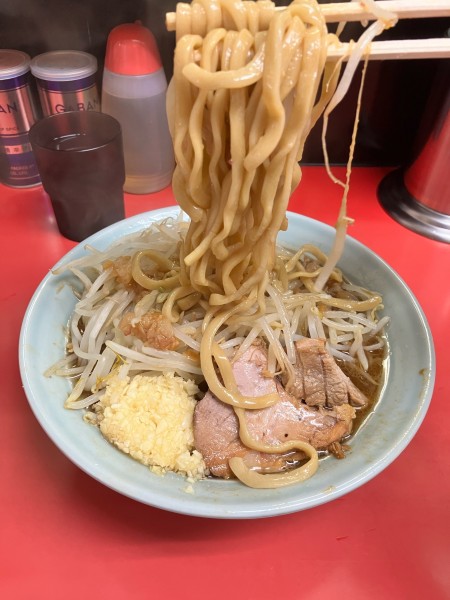 「ラーメン　ニンニクあぶら」@ラーメン悔いなしの写真