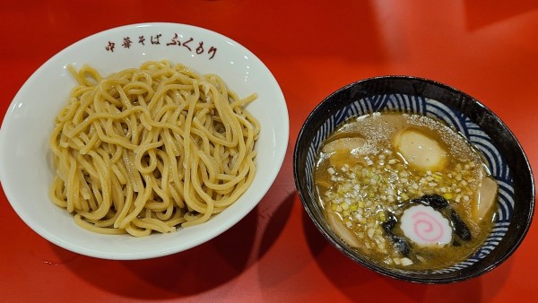 「肉つけめん+味玉」@中華そば ふくもりの写真