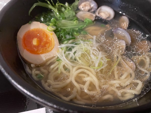 「極！しじみ塩らーめん1000円」@元祖しじみらーめんの写真