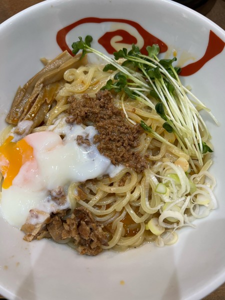 「汁なし担々麺」@麺 まぜたんの写真