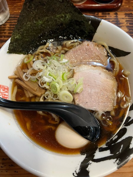 「味玉中華そば」@麺屋久兵衛の写真