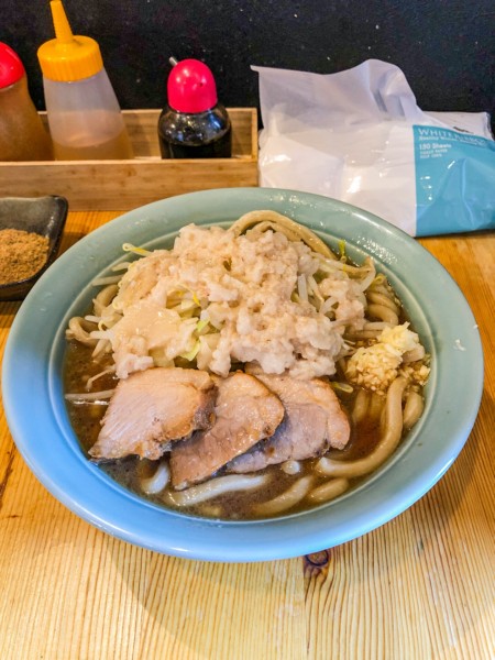 「えぼし麺大森プラス魚粉」@えぼし麺 菜良の写真