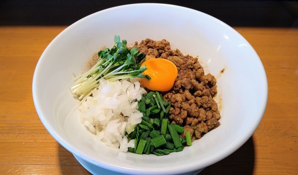 「台湾まぜそば(追い飯付き)」@麺処 清水の写真