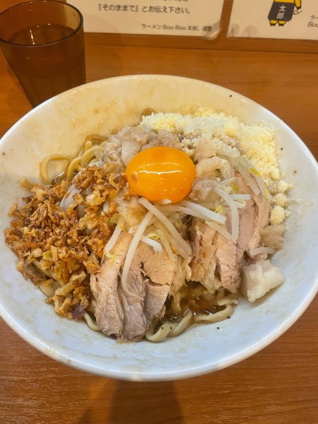 「汁なし」@ラーメンBoo Boo太郎。の写真