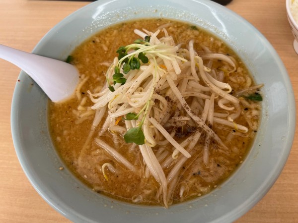 「みそらーめん」@くるまやラーメン 箕輪店の写真