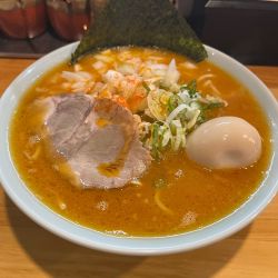 旨辛ラーメン 玉ねぎ＋味玉