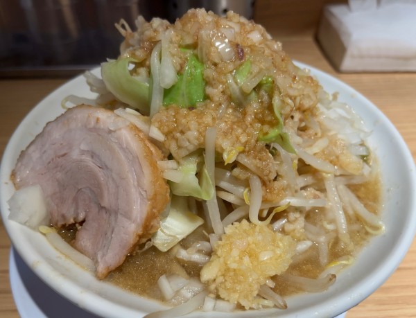 「ラーメン並　YNAT」@ラーメン豚の子の写真