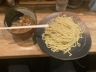 「つけ麺中盛り ¥920」@つけ麺屋 やすべえ 赤坂店の写真