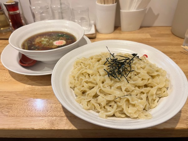 「醤油つけめん」@らーめん天神下 大喜の写真