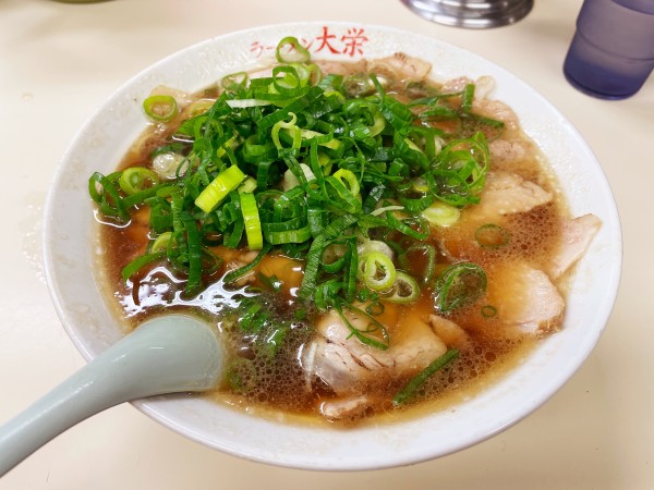 「醤油ラーメン　850円」@ラーメン専門 大栄 本店の写真