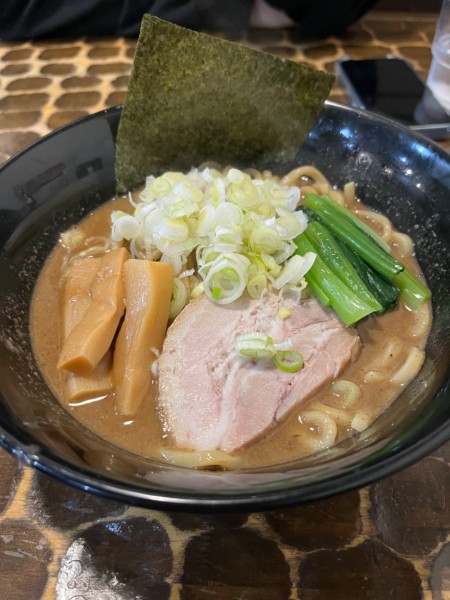 「魚介とんこつ醤油」@つけめん・らーめん活龍 本店の写真