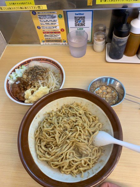 「汁なし」@麺屋 顎で喰らえの写真