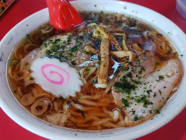 「赤湯ラーメン」@龍上海 米沢店の写真