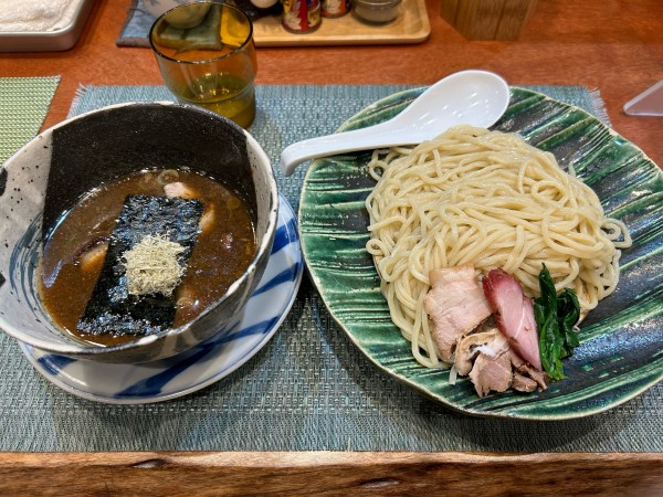 「醤油つけめん」@らーめん 梶原の写真