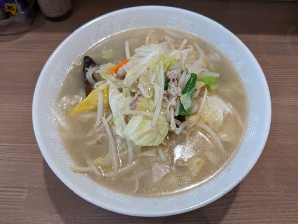 「タンメン：900円」@宝屋の写真