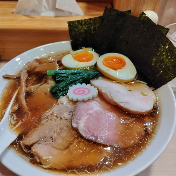 「特製醤油　1200円」@中華ソバ ちゃるめの写真