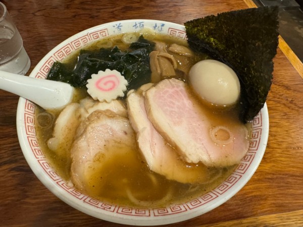 「特製中華そば」@中華めん処 道頓堀の写真