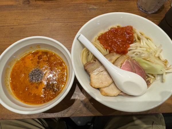 「とまと味噌つけ麺＋特製トッピング」@カッパラーメンセンターの写真