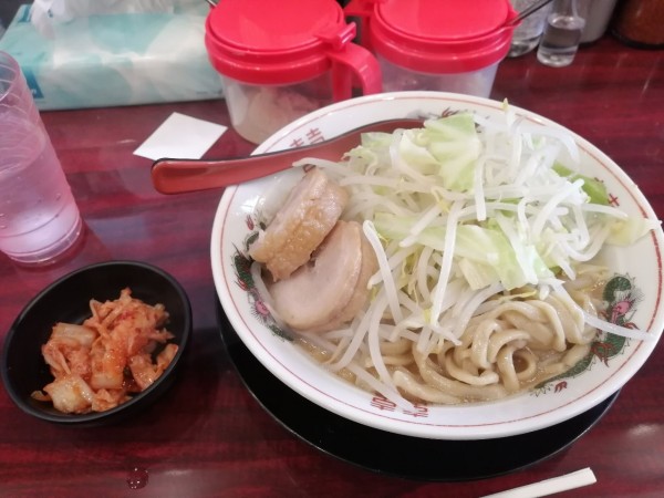 「プチらーめん　キムチ」@ぶっ豚 淵野辺店の写真