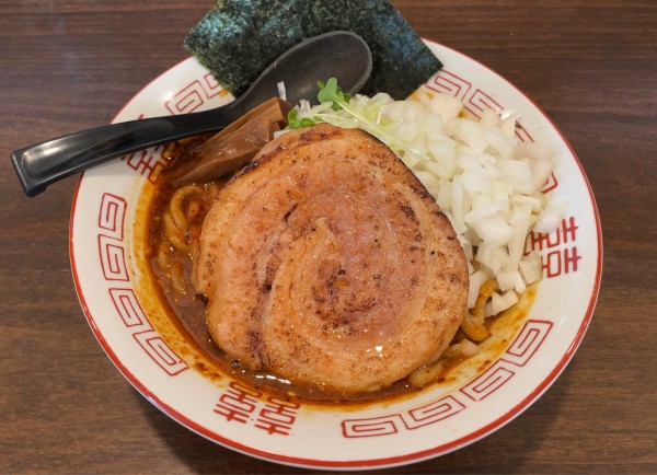 「辛あつ蕎麦(並/2辛)」@麺屋みつば＋クローバーの写真