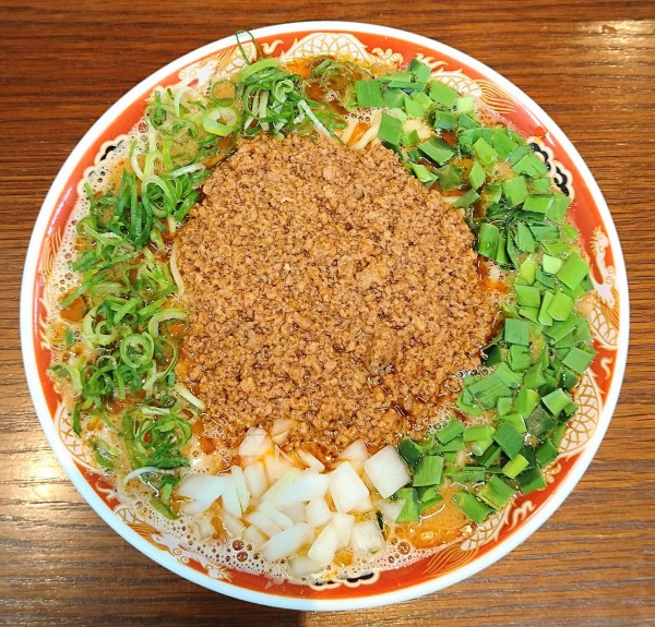 「濃厚台湾ラーメン(太麺･大盛り)」@ラーメンかなやの写真