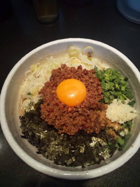 「台湾まぜそば」@てっぺん 野並北分店の写真