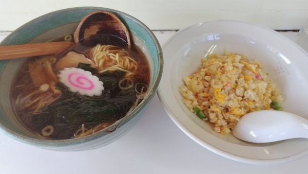 「令5·11·8チャーハンとラーメン(780円)」@食事処 あんちゃんの写真