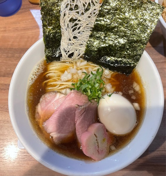 「特製煮干しソバ」@中華ソバ 篤々 TOKU-TOKUの写真