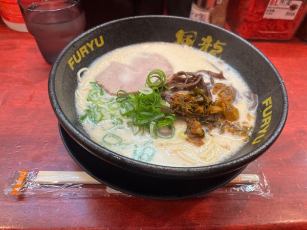 「とんこつらーめんバリ×3」@とんこつラーメン 博多風龍 渋谷店の写真