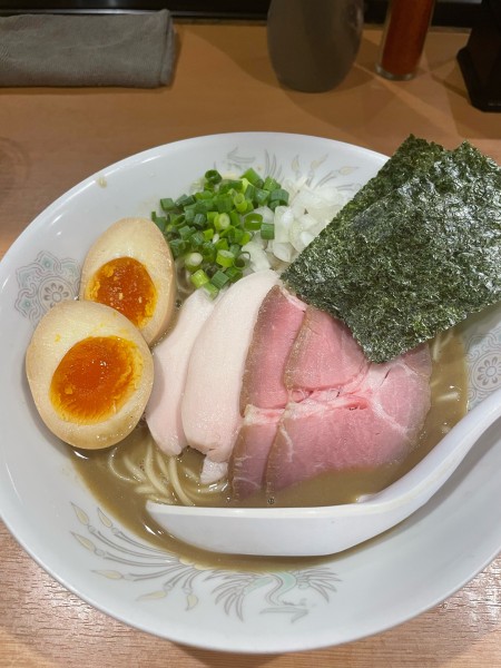 「特製濃厚煮干中華蕎麦」@北千住煮干中華蕎麦 かれんの写真